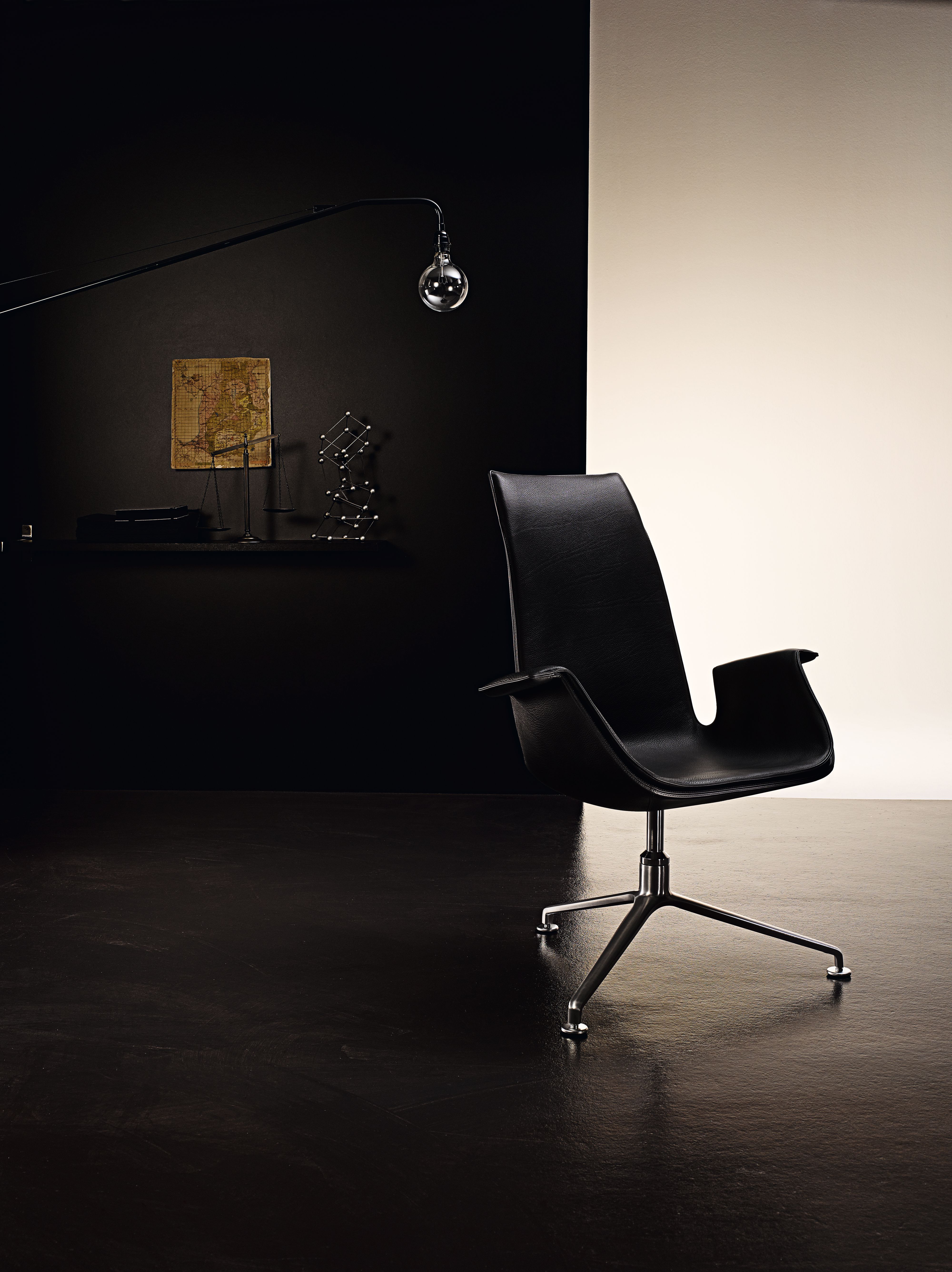 walter knoll fk lounge chair